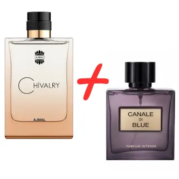 Ajmal Chivalry + Fragrance World Canale Di Blue Parfum Intense