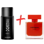 Fragrance World Redriguez Rouge + Al Haramain Xplore Night