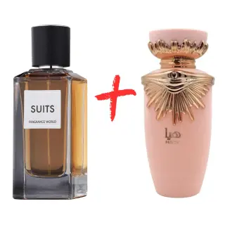 Fragrance World Suits +  Lattafa Haya