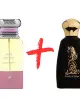 Maison Alhambra Pink Velvet + Athoor Al Alam Ameer Al Sahra