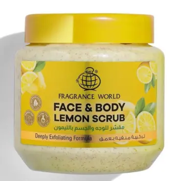 Скраб за лице и тяло / Fragrance World Lemon Scrub 